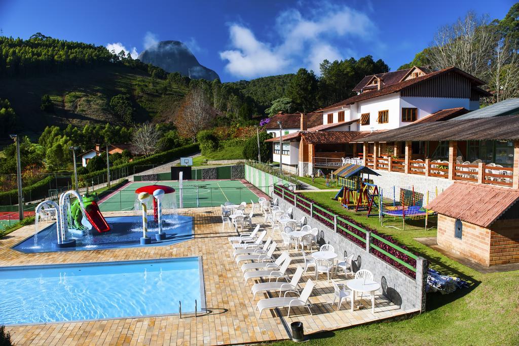 Hotel Pousada Dos Pinhos Pedra Azul  Esterno foto